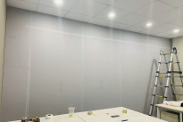 Vách ngăn thạch cao phòng khách