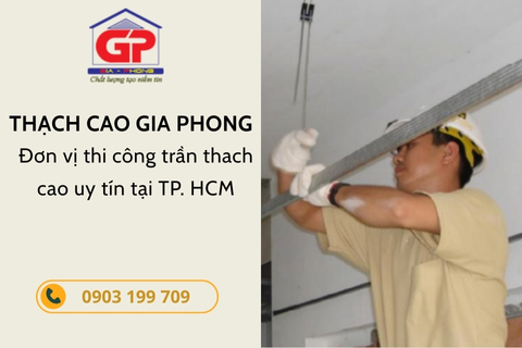 Dịch vụ thi công trần thạch cao Tiền Giang
