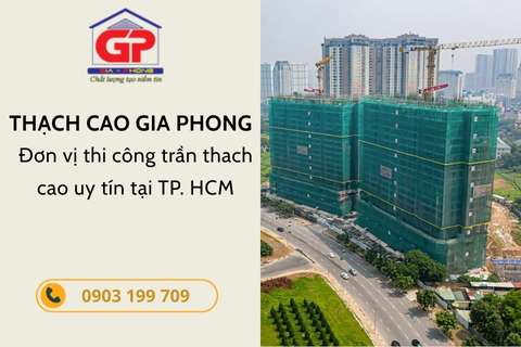 Dịch vụ thi công trần thạch cao TP. Hồ Chí Minh