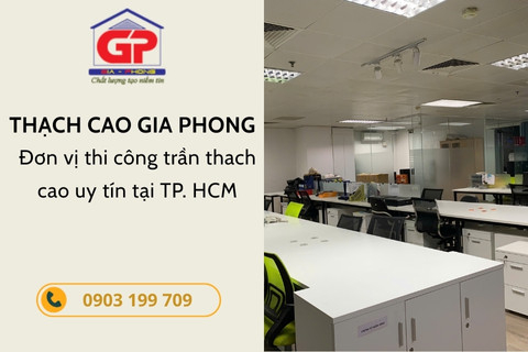Dịch vụ thi công sửa chữa văn phòng trọn gói tại Gia Phong