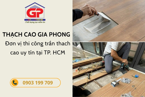 Dịch vụ thi công sàn nhựa văn phòng chất lượng, an toàn tại Gia Phong