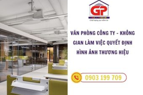 Văn phòng công ty – Không gian làm việc quyết định hình ảnh thương hiệu