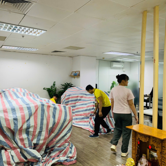 Dự án thi công văn phòng