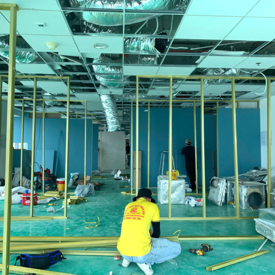 Dự án thi công văn phòng