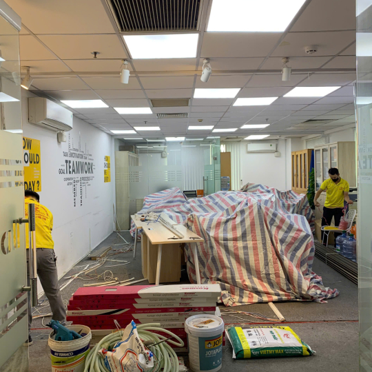 Dự án thi công văn phòng