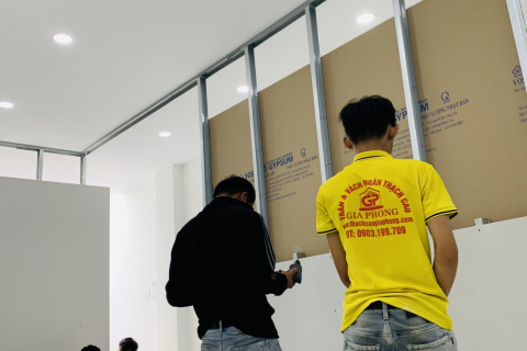 Thi công trần thạch cao Bình Chánh