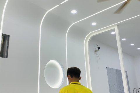 Thi công trần thạch cao HCM