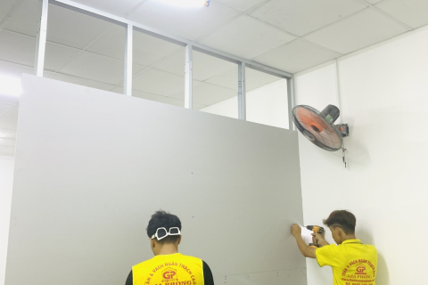 Thi công trần thạch cao Quận 11