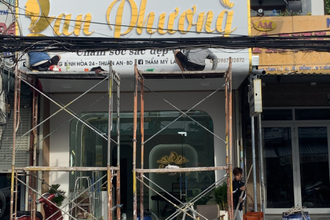 Thi công vách ngăn thạch cao Bình Dương