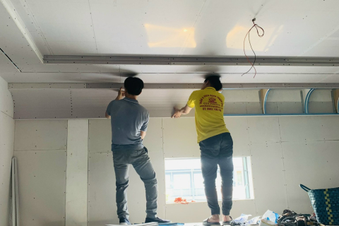 Thợ Làm Vách Ngăn Thạch Cao Uy Tín Quận 10