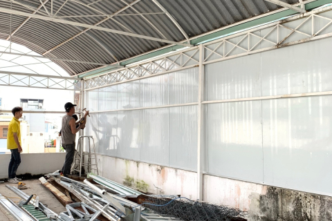 Vách ngăn phòng thạch cao giá rẻ