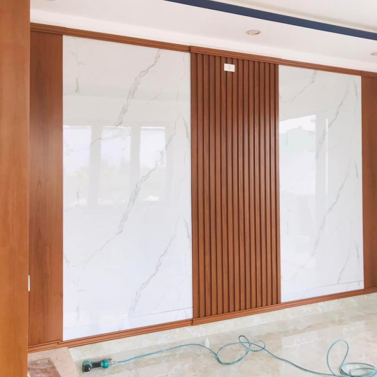 Công trình Sàn gỗ sàn nhựa, tấm ốp nhựa trang trí