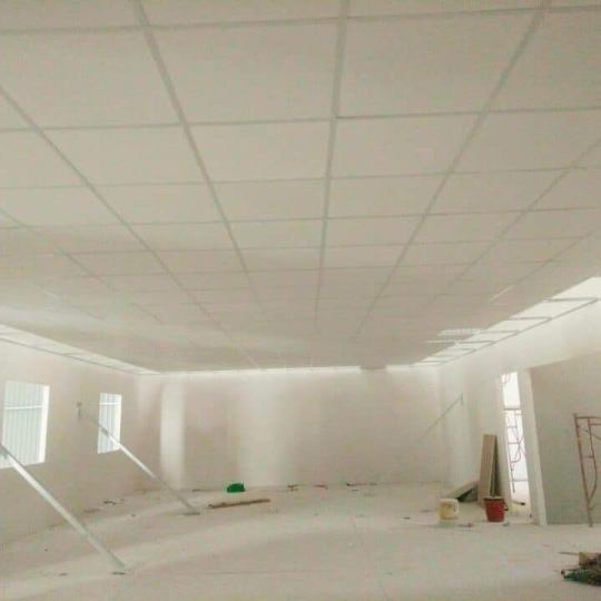 Thi công Thạch cao nhà kho , nhà xưởng 